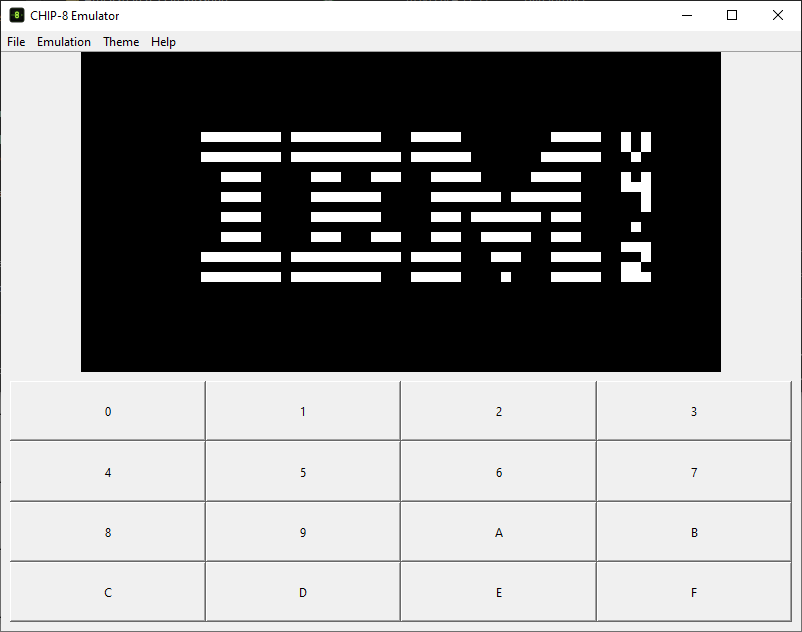 CHIP-8 Emulator - Modern C++ Desktop Emulator
