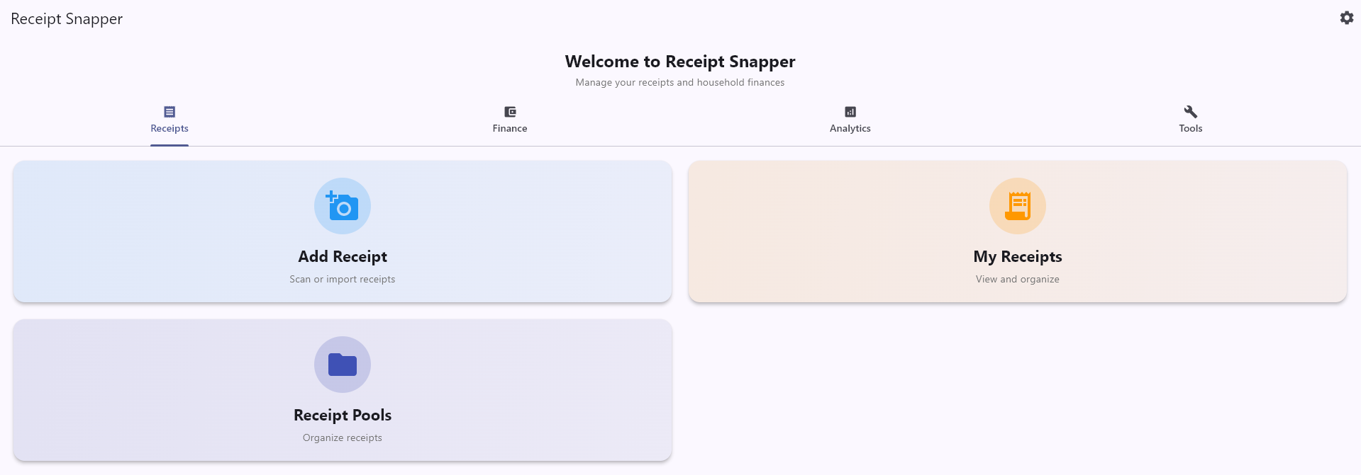 ReceiptSnapper - AI-Powered Receipt Management