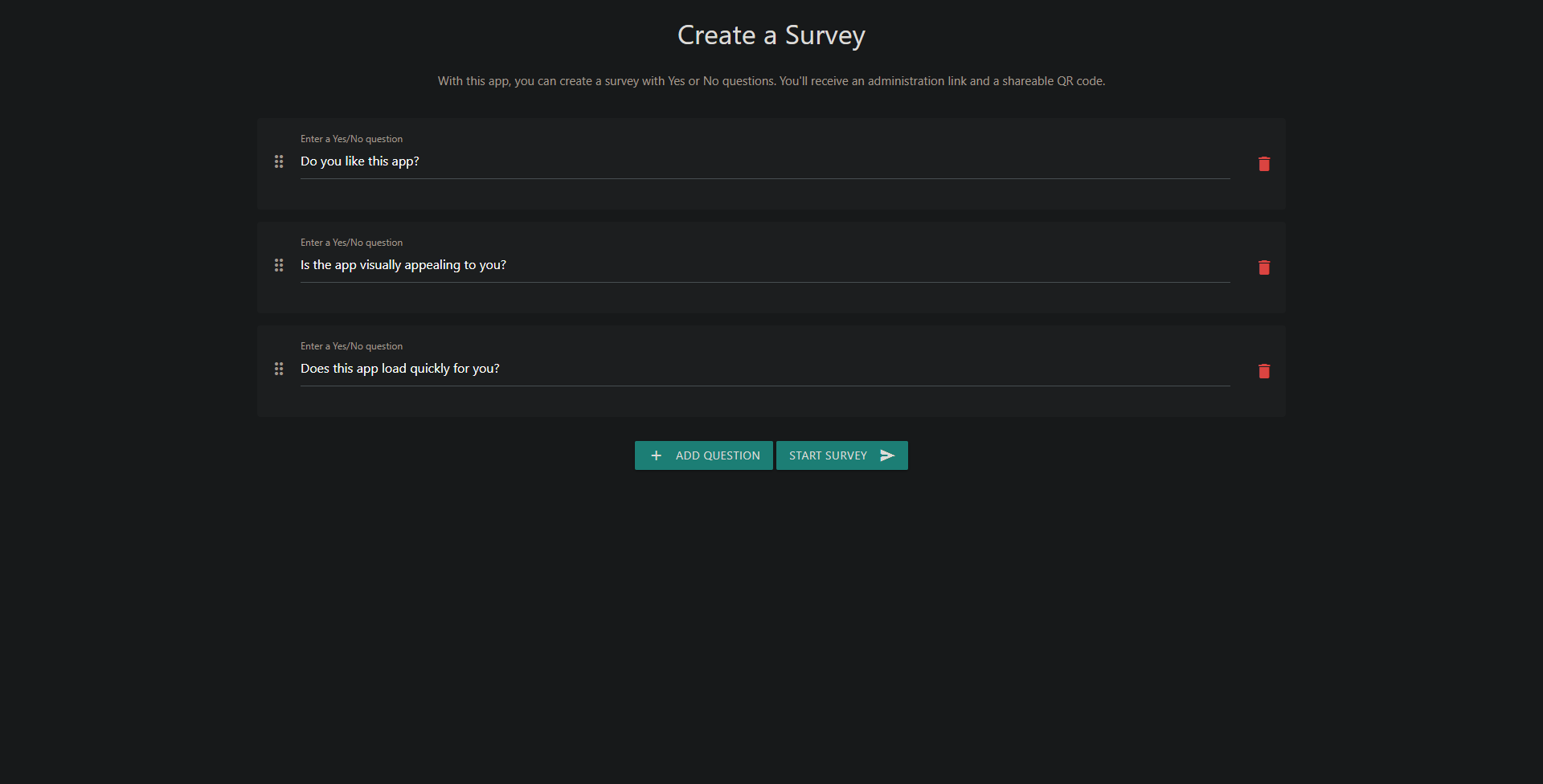 Survey Platform with Load Balancing